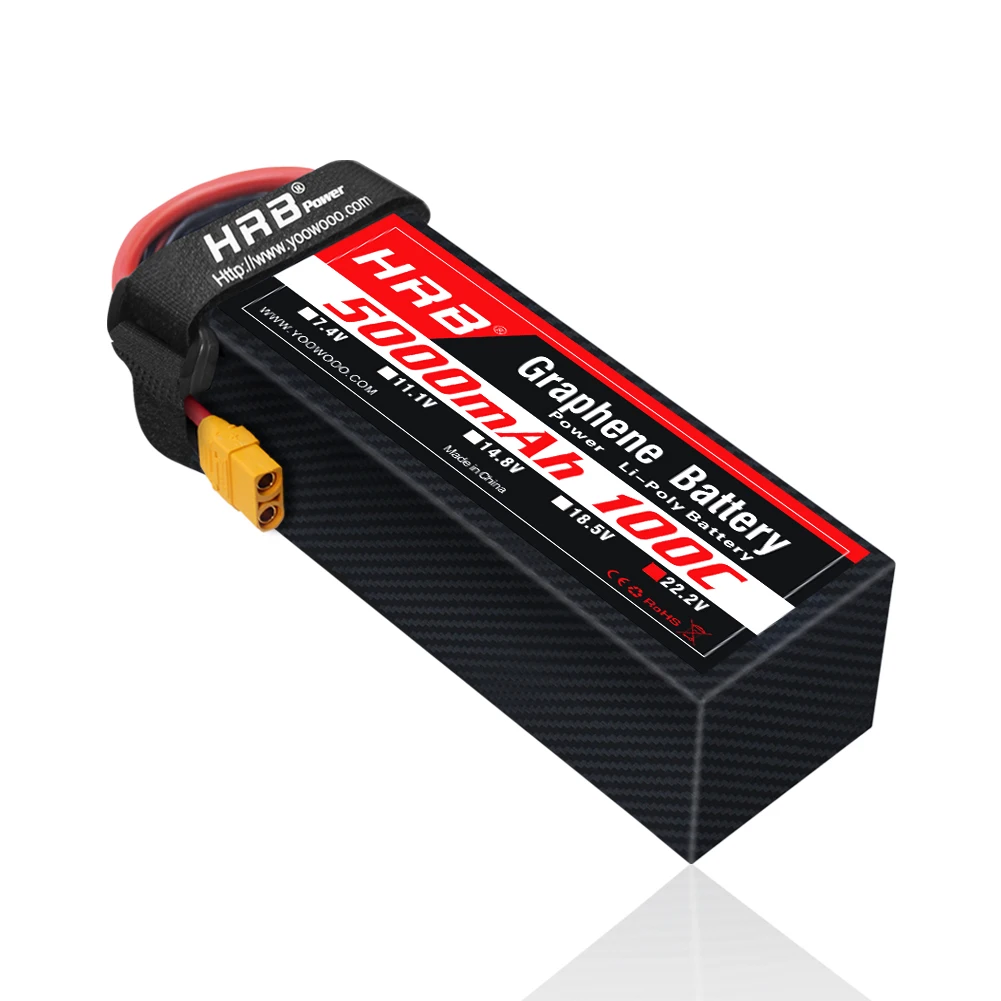 6S Lipo Battery 22.2V 5000Mah - 1 шт. HRB 22,2 В графиновая