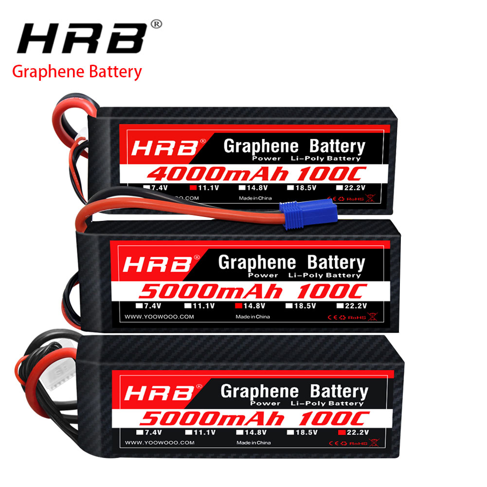 Графеновая батарея HRB 2S 3S 4 – обзор и цена 6S Lipo Battery 22.2V 5000Mah