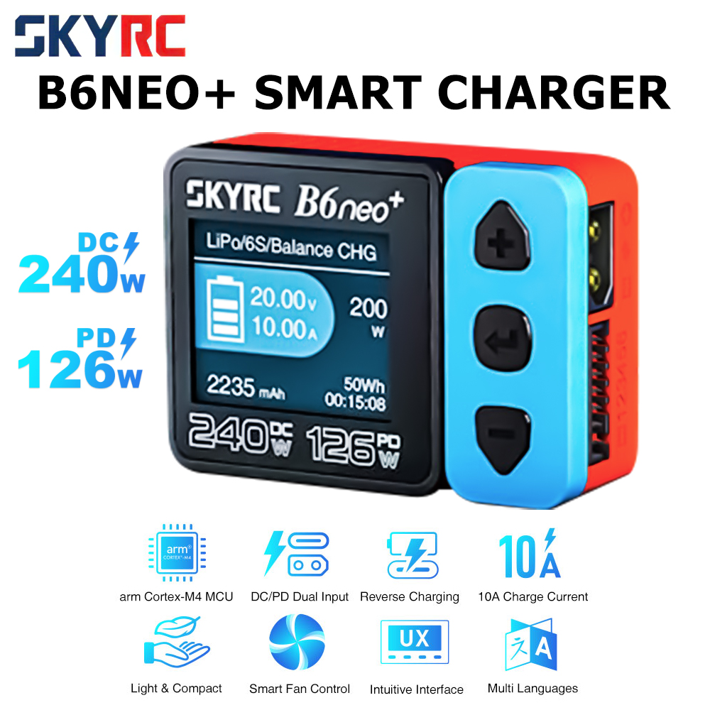 SkyRC B6 Neo – интеллектуально – обзор и цена Skyrc B6 Neo Smart Charger