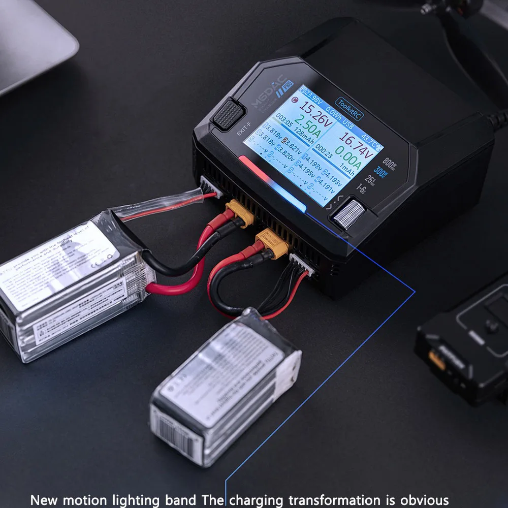 ToolkitRC M6DAC PRO V2 – двухк – обзор и цена Toolkitrc M6Dac Smart Charger