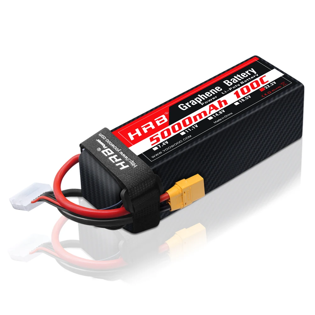 1 шт. HRB 22,2 В графиновая ба – обзор и цена 6S Lipo Battery 22.2V 5000Mah